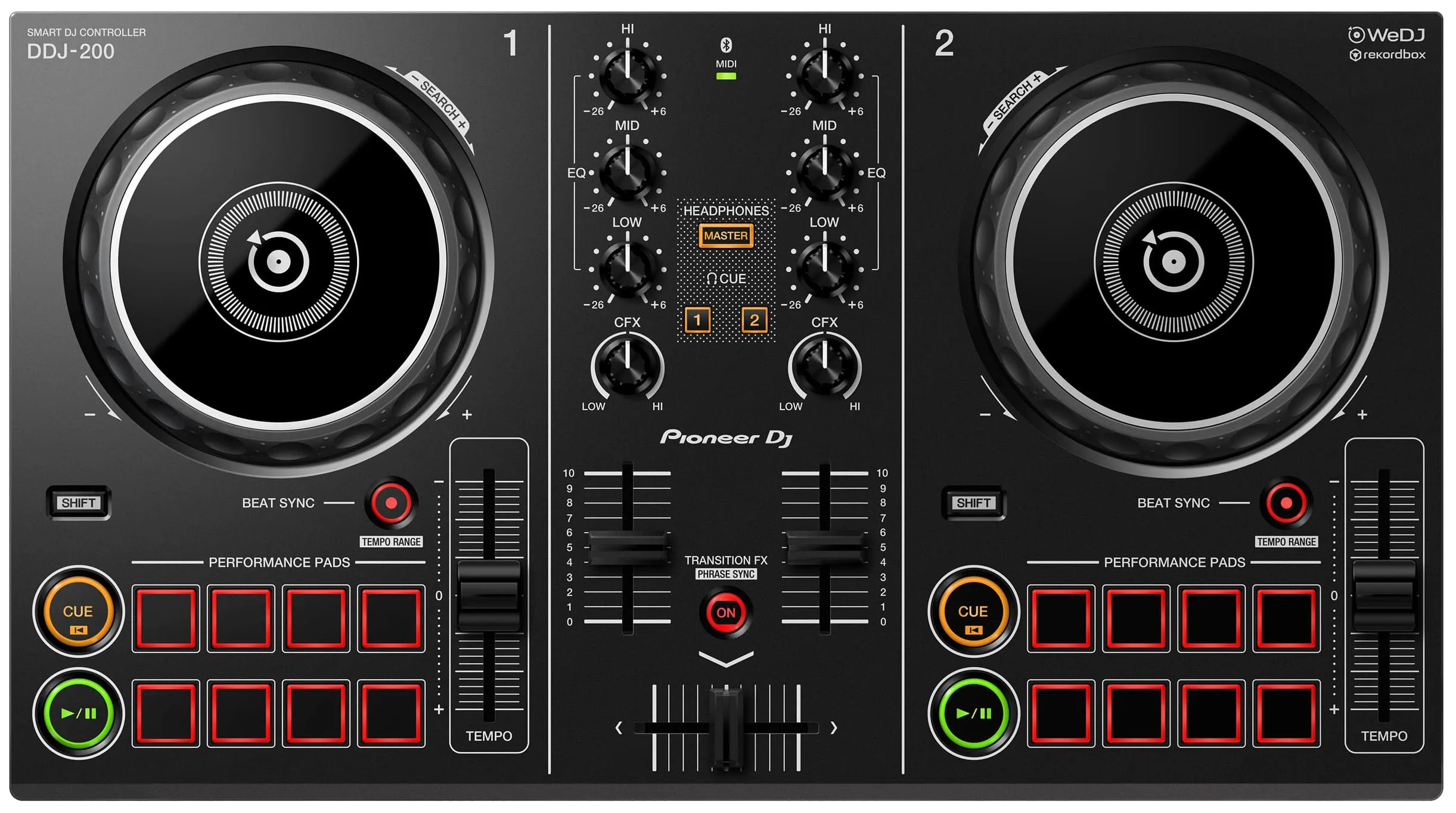 DJ контроллер Pioneer DDJ-200